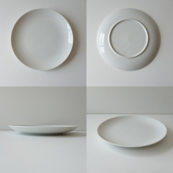 ワンプレート 小 丸皿 白 23cm クープ皿 中華皿 レンジ可 食洗器