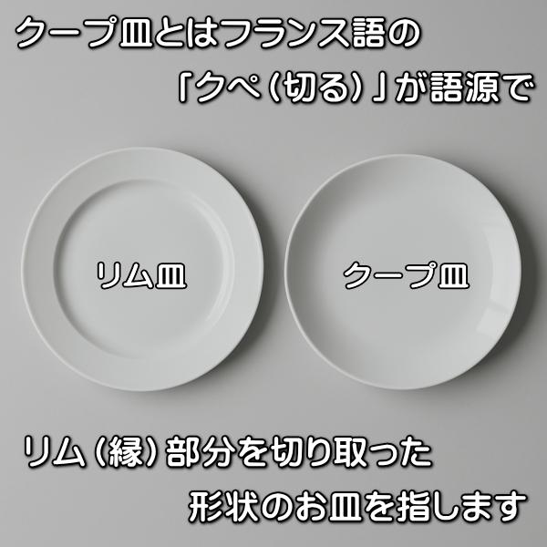 ワンプレート 大 丸皿 白 25cm クープ皿 中華皿 レンジ可 食洗器対応