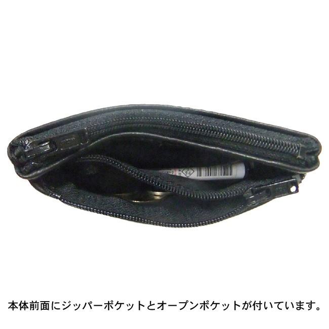 革製コインケース 羊革製小銭入れ ダフルファスナーコインケース 小銭
