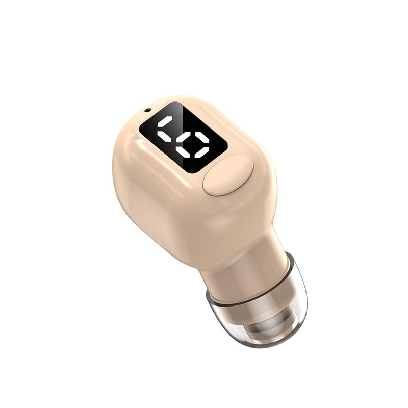 ワイヤレスイヤホン バッテリー残量 簡単操作 ワイヤレスイヤホン Bluetooth5.3 片耳 超小型 USB充電 自動ぺアリング｜puchiremon-store｜15