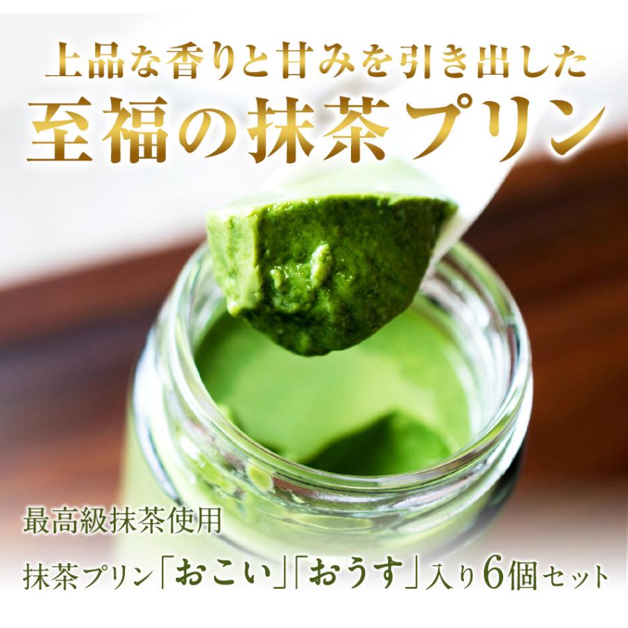 高級 プリン ギフト 母の日 父の日 バレンタイン 抹茶 おこい おうす含む 6個入 内祝 誕生日 結婚 プレゼント お返し 洋菓子 ホワイトデー_1