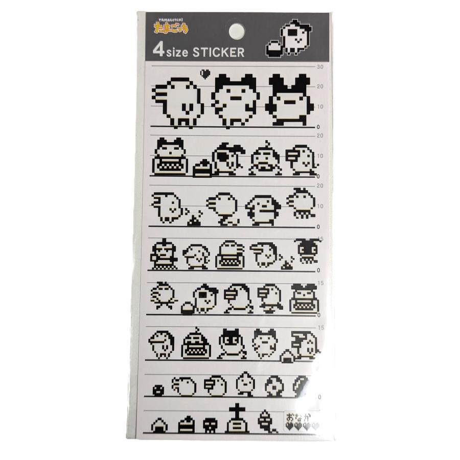カミオジャパン たまごっち[シールシート]4SIZE STICKER/ドット