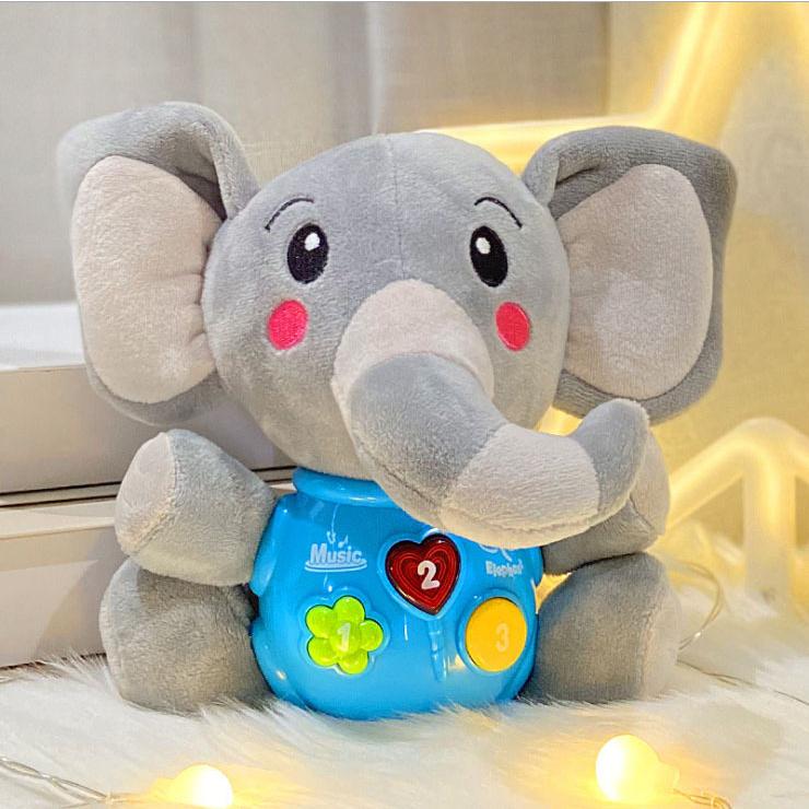 Esperanza エスペランサ 赤ちゃん おもちゃ ゾウ ぬいぐるみ オルゴール 乳幼児 0歳 1歳 2歳 3歳 寝かしつけ 音楽 誕生日プレゼント T 0027 T 0027 Puentes 通販 Yahoo ショッピング
