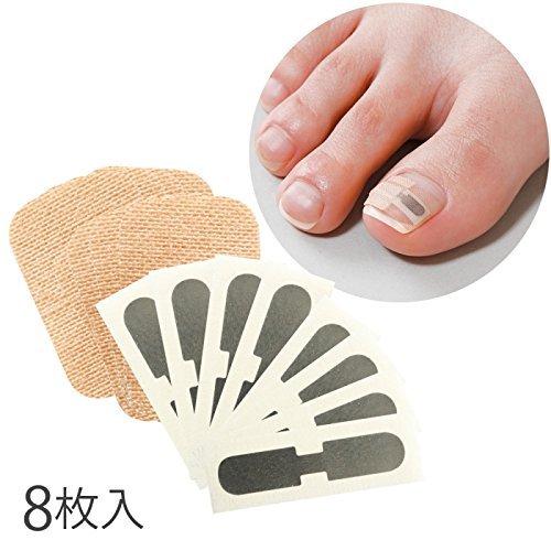 新商品 新型 巻き爪シール 1ヶ月ケア 治療院のプロの施術をそのまま再現 シール型巻き爪サポーター 貼るだけで巻き込む爪を手軽にケア