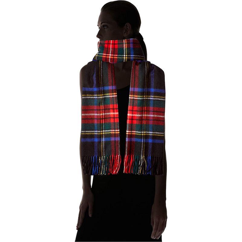 半額SALE/\半額SALE/ジョンストンズ 公式 カシミヤストール WA56 レディース KU0324 Black Stewart 2021 UK 190cm X 70 財布、帽子、ファッション小物 エルメス カレ ジェアン 140 マールワーリ馬のダンス カシミヤ シルク ピンク 大判ストール ショール マフラー 横浜BLANC