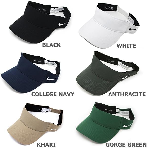 NIKE ナイキ サンバイザー Dri-FIT Dry Visor ブラック ホワイト NIKE ナイキ サンバイザー Dri-FIT Dry Visor ブラック ホワイト