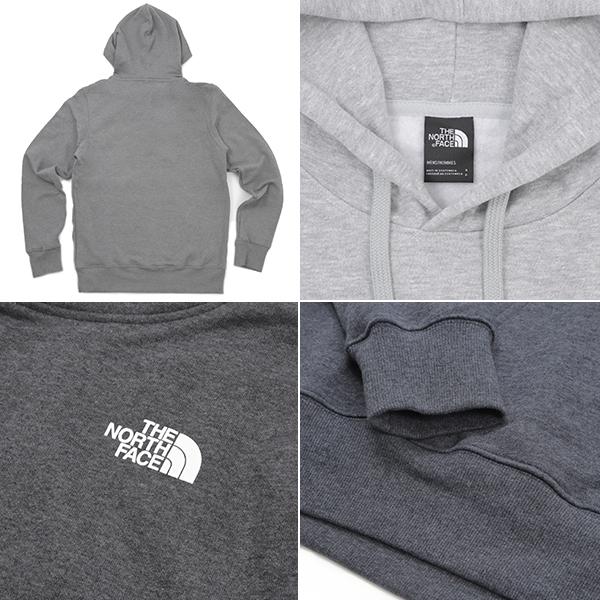 ノースフェイス スウェット パーカー THE NORTH FACE Pullover Hoodie ブラック ネイビー グレー 無地 プルオーバー フーディー 裏起毛 胸ロゴ｜puff｜08