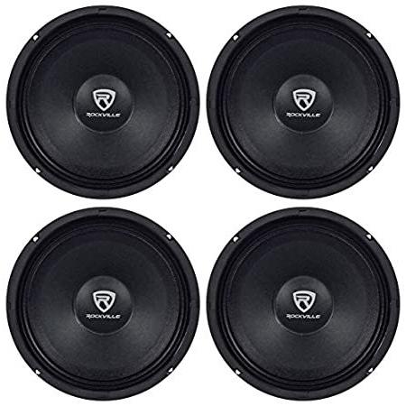 競売 特別価格rockville Rmpro 8インチ 8オーム 10ワット オーディオ機器 10ワット Spl パファーデッキの特別 価格rockville ミッドレンジ ミッドバスカースピーカー 4個好評販売中 B00lwpcpp0 パファーデッキ ブランドの通販 買取