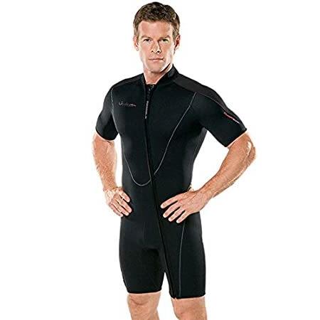 【GINGER掲載商品】 キャンペーンもお見逃しなく 特別価格Henderson Thermoprene Mens 3mm Front Zip Shorty Wetsuit 2XL-Short Black好評販売中 atlantide1.com atlantide1.com