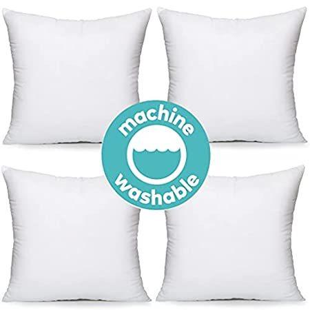 【メーカー公式ショップ】 特別価格MoonRest Premium Square White Pillow Insert Form with Hypoallergenic Polyes好評販売中 枕、ピロー