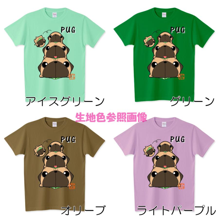 色・サイズ豊富 パイレーツオブパグ 5.6オンスTシャツ（ぱぐ グッズ）｜pugbiiki｜08