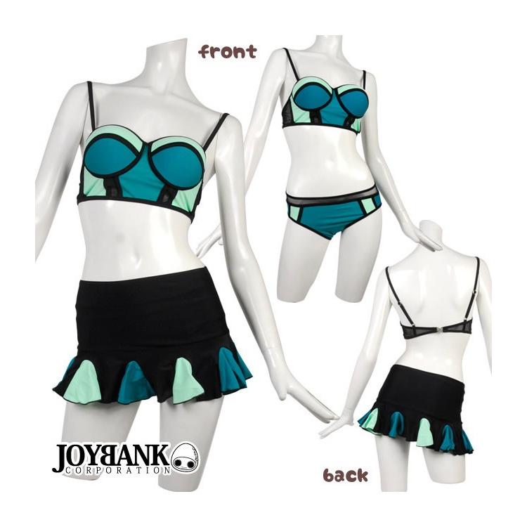 15春夏 カラーパレットバンドゥビキニ 水着 ビキニ レディース水着 スカートはベアトップとしても使える2wayタイプ Mz056 Mz056 Puick 通販 Yahoo ショッピング