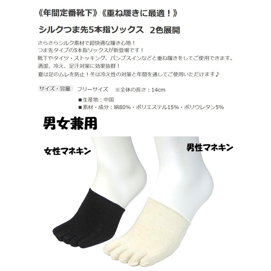 送料無料 シルク 5本指 つま先ソックス 冷え取り靴下 絹 男女兼用 靴下 ソックス レディース靴下 メンズ靴下 6131 1 6131 1 Puick 通販 Yahoo ショッピング