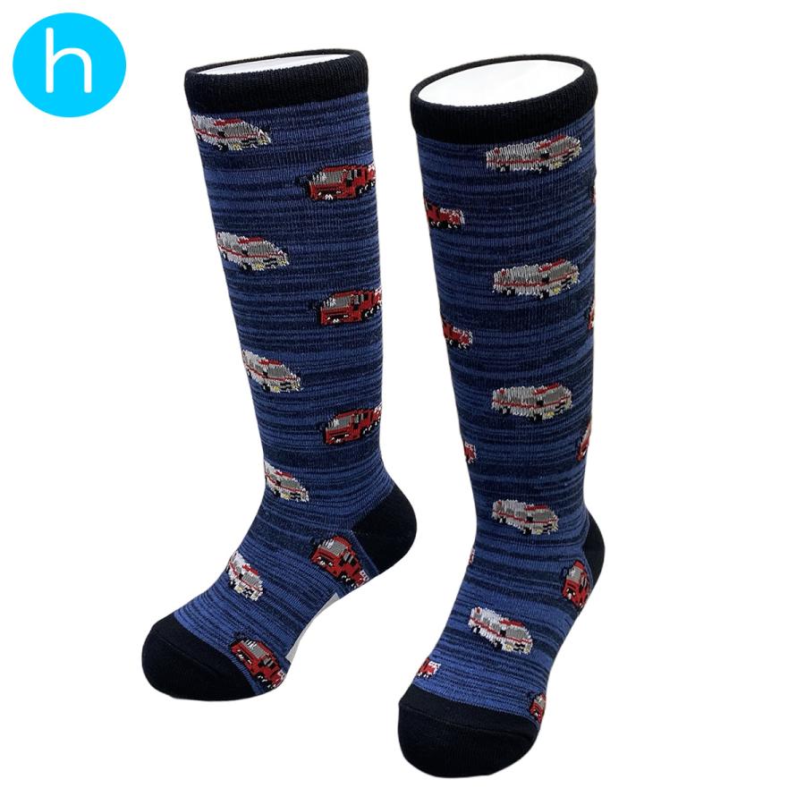 送料無料 即日発送 キッズ ハイソックス 15-19cm 20-24cm 靴下 男児