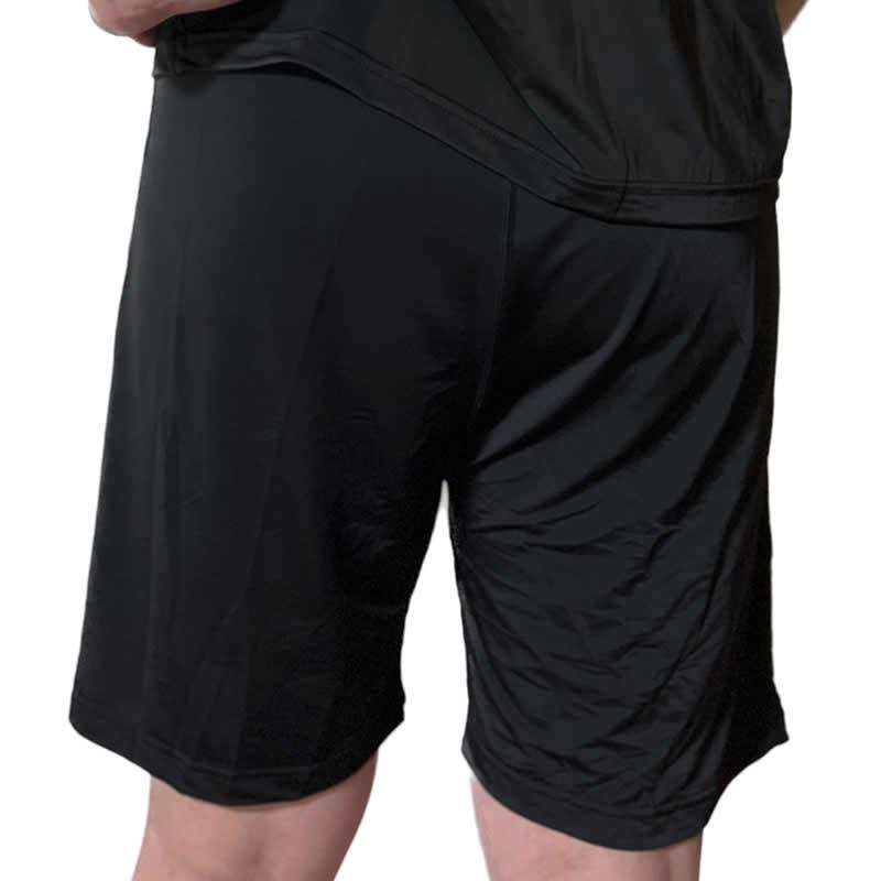 送料無料 接触冷感 メンズ ルームウエア 半袖シャツ + ハーフパンツ 上下セット 薄手 大きいサイズ M L XL 半袖丸首シャツ アイスシルク 軽い 下着 Tシャツ |  | 17