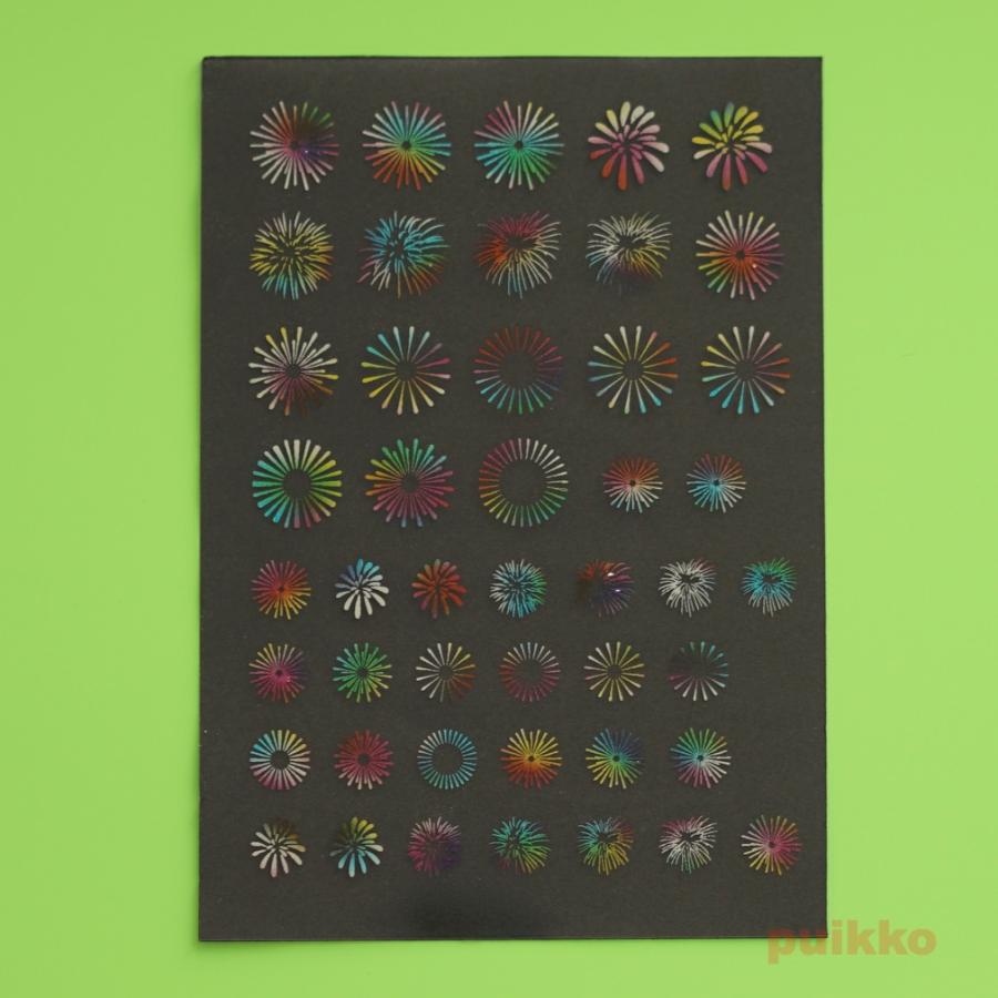 レジン封入用フィルム 花火2 箔押し 3色ボカシ Puikko 通販 Yahoo ショッピング