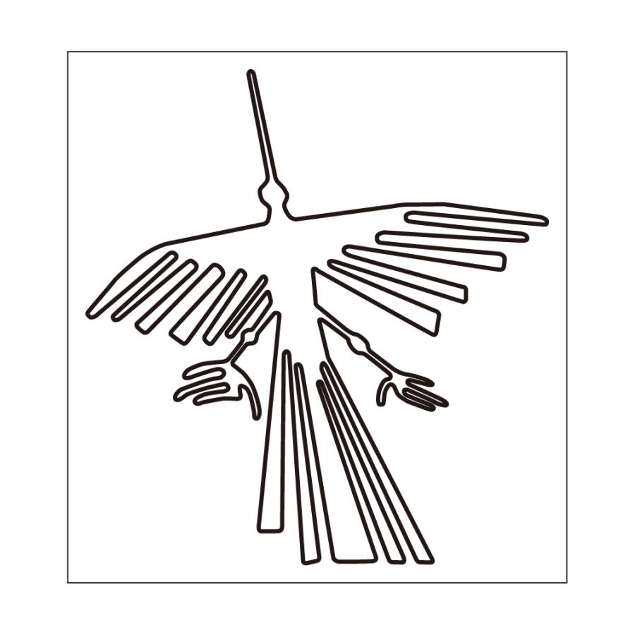 ステッカー ナスカの地上絵 コンドル 大 v Puikko 通販 Yahoo ショッピング