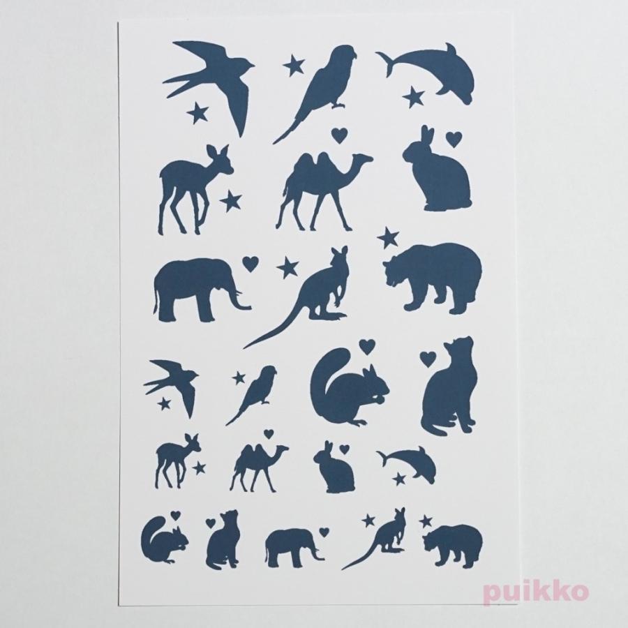 動物ワンポイント タトゥーシール P0q1qk10wg Puikko 通販 Yahoo ショッピング