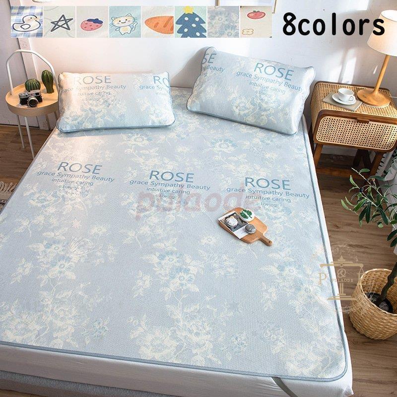 敷きパッド シンプル 可愛い ベッドシーツ 爽やか 新生活 パットシーツ 敷パッド 冷感パッド 寝具 ベッドパッド 涼しい おしゃれ セミダブル ひんやり敷きパッド Lxz0428 Sh1761 プラウド 通販 Yahoo ショッピング