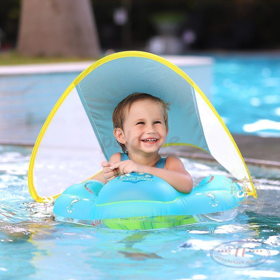 浮き輪 子供 キッズ ベビー 赤ちゃん浮き輪 スイムリング フロート ビーチグッズ 日よけ サンシェード 水遊び 夏休み 海 ビーチ プール 海水浴 リゾート Mae0506 1swi51 プラウド 通販 Yahoo ショッピング