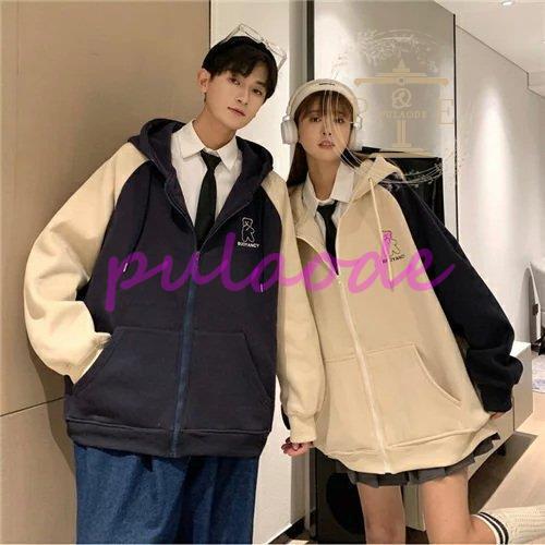 ペアルック パーカー 春秋 ブランド ペアルック カップル お揃い 服 レディース おしゃれ 春 トレーナー 韓国 大きいサイズ リンクコーデ ペアルック 冬 カップ P0126 X164 プラウド 通販 Yahoo ショッピング