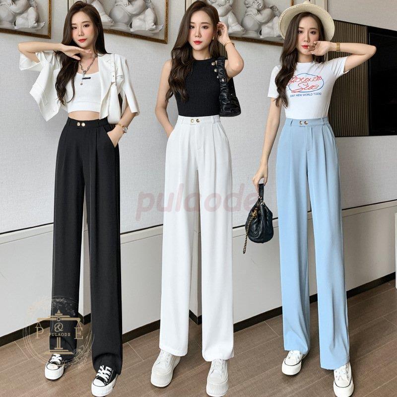 ワイドパンツ パンツ 春 夏 カーチョ ガウチョパンツ レディース ズボン ハイウエスト ウエストゴム 美脚 無地 高級感 秋 代 40代 50代 コーデ 新素材新作