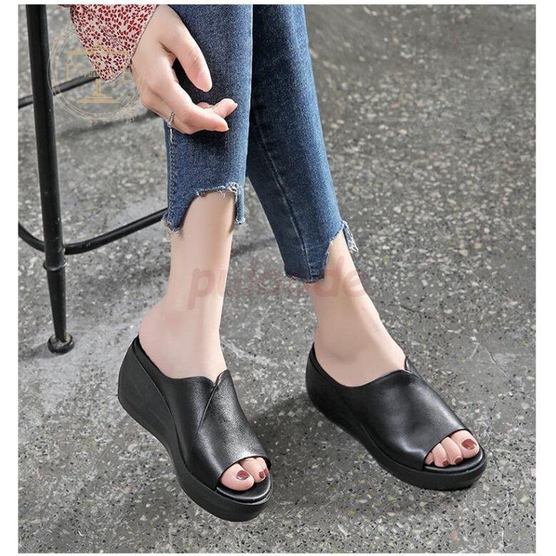 即納 サンダル 厚底 レディース ハイヒール ミュール シューズ 夏 代30代 40代 50代 おしゃれ ぺたんこ 歩きやすい フリル ラッピング無料