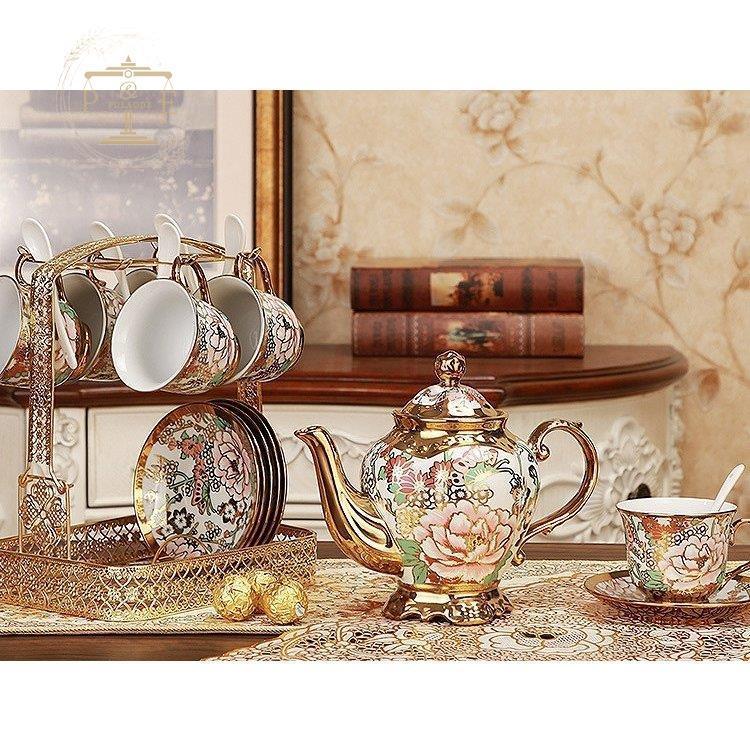 ティーポット コーヒーカップ&ソーサー ラック ティータイム ティーポット コーヒーカップ&ソーサー ラック ティータイム
