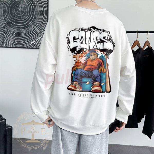 トレーナー メンズ 長袖 おしゃれ トレーナー プリント トレーナー プリント ロゴ 黒トレーナー 秋服 秋 新作 Pu0914 Aki141 プラウド 通販 Yahoo ショッピング