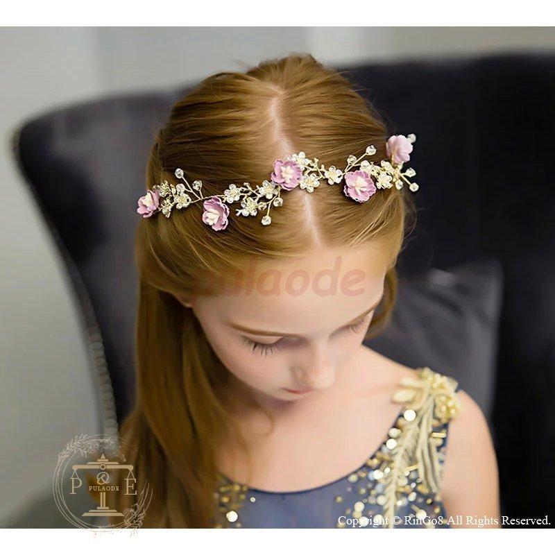 ピアノ発表会 ヘアアクセサリー 子供 ヘッドドレス カチューシャ キッズ 発表会 髪飾り ヘアーバンド 子供 結婚式 お花モチーフ Runvgxagup Godawaripowerispat Com