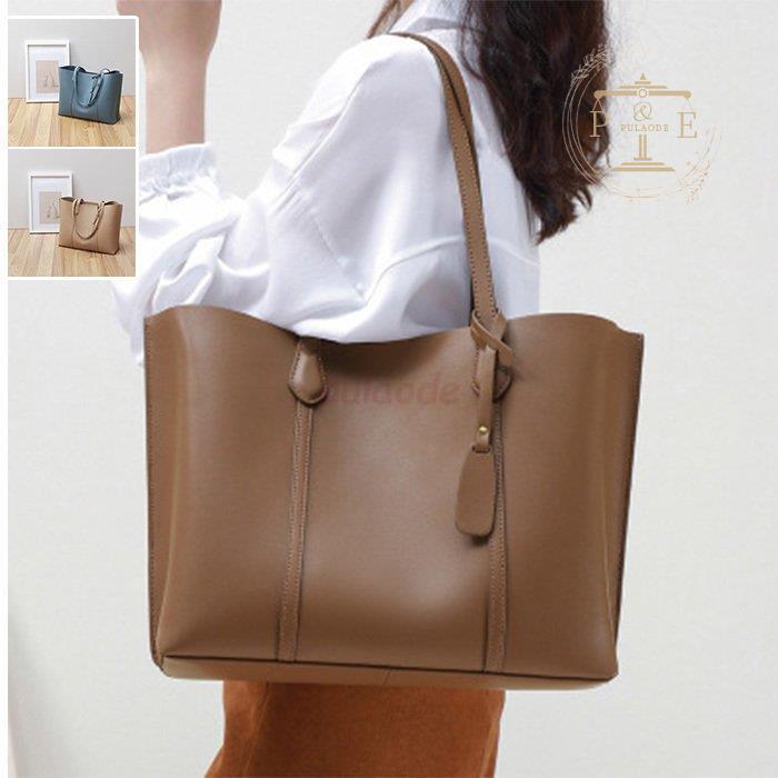 トートバッグ ハンドバッグ レディース 本革 牛革 大容量 A4 通勤 ビジネス 肩掛け 手提げ 横型 無地
