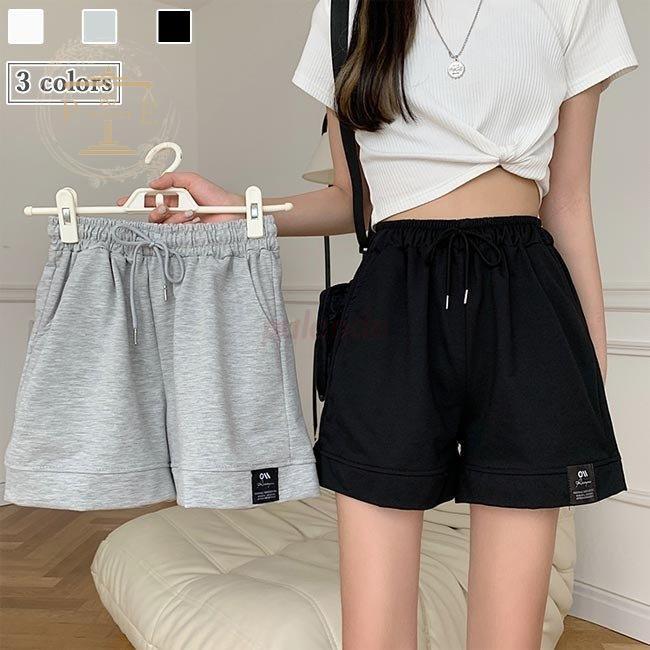 ショートパンツ スウェットパンツ ルームウェア レディース スウェット ミニ丈 短パン ゆったり ショーパン サマーパンツ 無地 パンツ 夏 91 Off