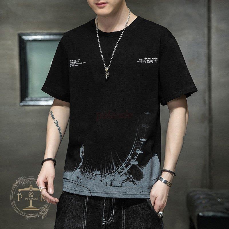 最大99 オフ Tシャツ メンズ 半袖 韓国 ファッション おしゃれ 丸首tシャツ カットソー 夏