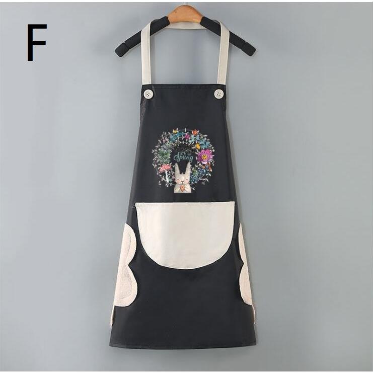 安心の定価販売 エプロン おしゃれ かわいい ワンピース 大きいサイズ プリント柄 イラスト 動物 アニマル ウサギ 花 ファンシー キュート ポケット付き ゆったり グレー ピンク レッド ブラック イエロー ブラウンモダン リラックスプレゼント女性 エレガント Ais37