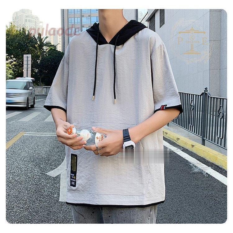 半袖パーカー メンズ 夏服 パーカー 切り替え 夏服 薄手 プルオーバーパーカー トップス ポッケト付き 冷感 おしゃれ Rx0622 Ssy138 プラウド 通販 Yahoo ショッピング