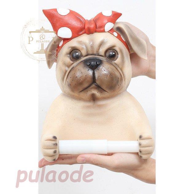 日用品雑貨 トイレ用品 トイレットペーパーホルダー タオルかけ ユニーク 動物 犬 キリン カバ ベージュ イエロー ブルー ポップ Rx0625 Gsme11 プラウド 通販 Yahoo ショッピング