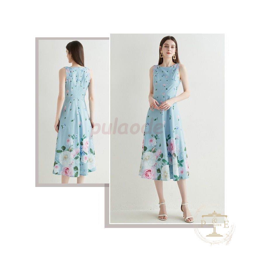 最大15 Offクーポン 膝下丈 ファスナー ウエスト切替 ノースリーブ 花柄 ラウンドネック ワンピース 涼しげ ガーリー 母親 可愛い 休日 美人 休日スタイル パーティドレス サイズ L Demolition Training