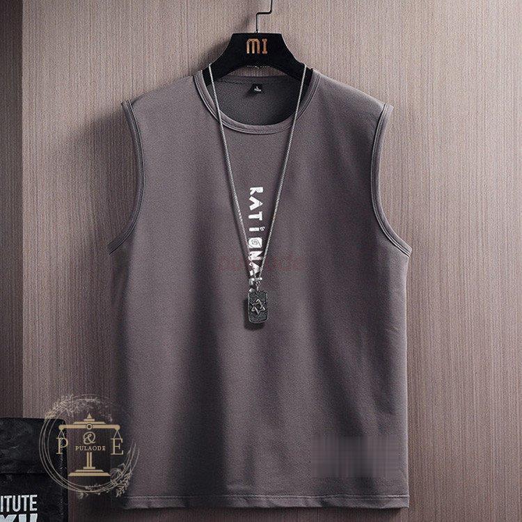 タンクトップ ノースリーブ メンズ インナー スポーツ Tシャツ ユニフォーム 英字プリント メンズファッション 夏 モデル着用 注目アイテム