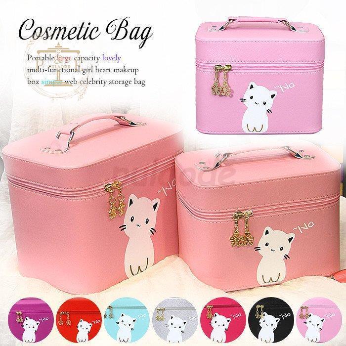 化粧ポーチ メイクボックス メイクポーチ 化粧ポーチ 大容量 蓋付き メイク道具入れ 筆 旅行 大きい 化粧品 収納 雑貨 小物入れ 女性 軽量 機能的 大容量 Rx49 Gexk130 プラウド 通販 Yahoo ショッピング
