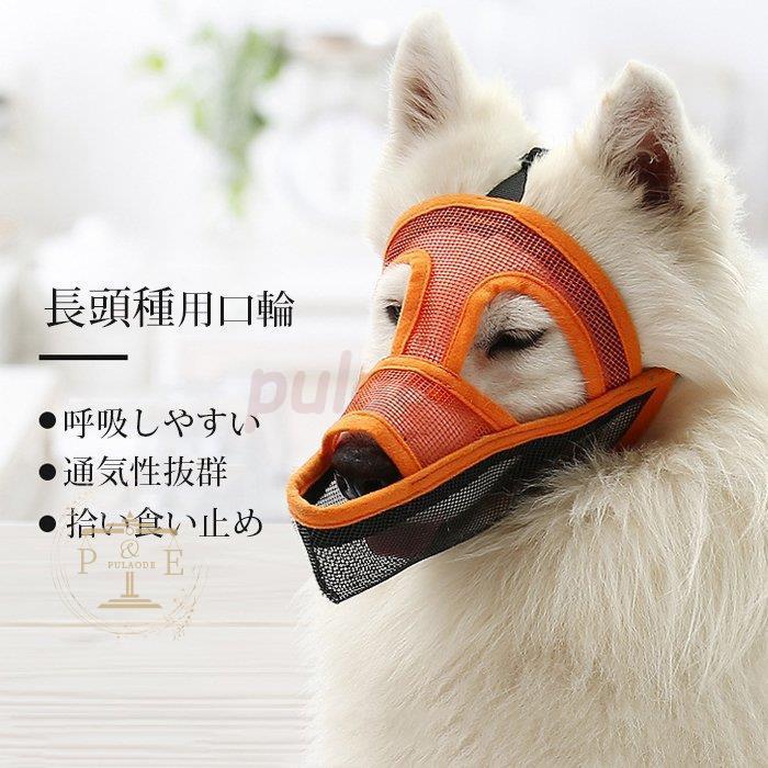 犬用 口輪 拾い食い防止 噛み付き防止 柔らかい クアッククローズド 恐竜型