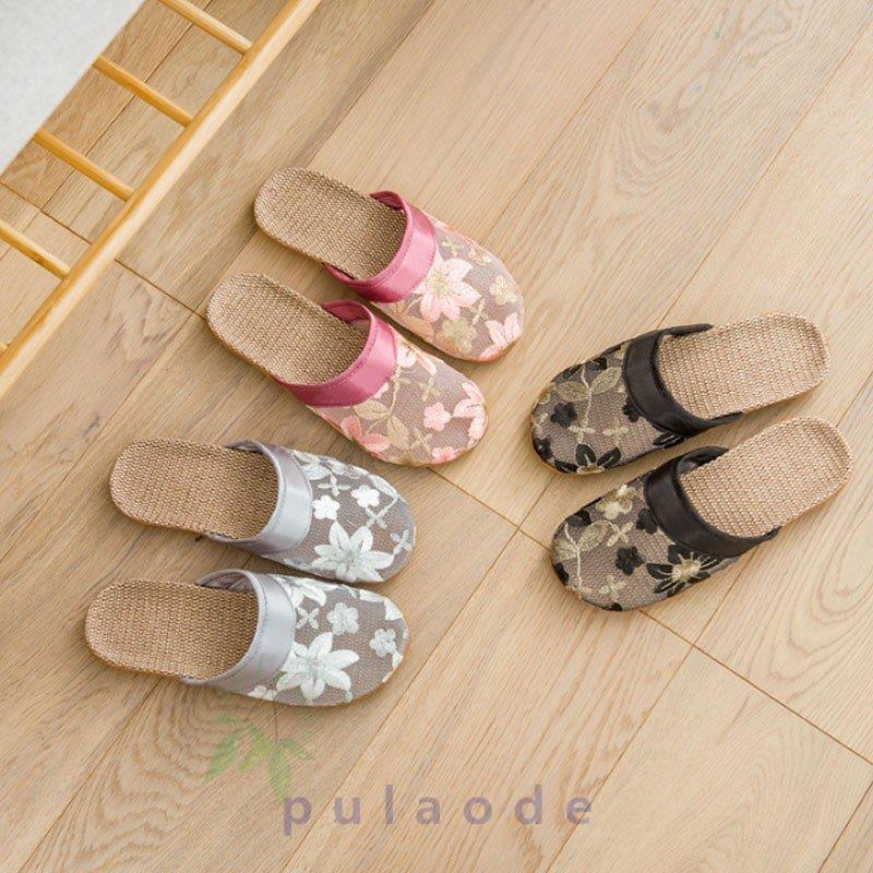 ルームシューズ 室内 スリッパ 夏 フラワー柄 レディース 麻 ジュート サンダル レース 涼しい おしゃれ 洗える 夏用 You0512 Ctry131 プラウド 通販 Yahoo ショッピング