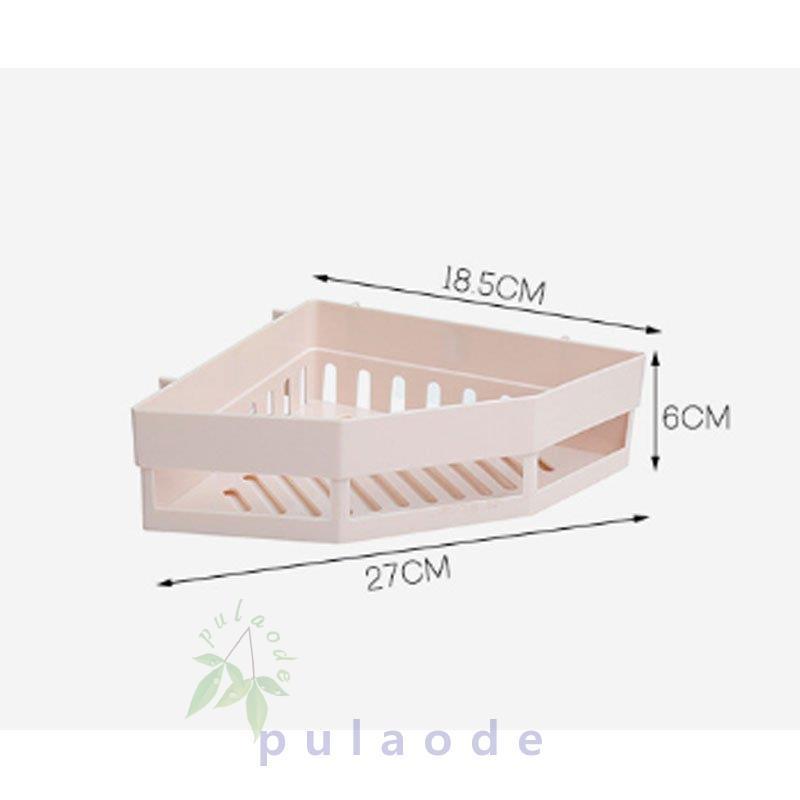 洗面所収納 強力粘着 溶室 整理 三角コーナー トイレ収納 トイレラック 収納棚 おしゃれ シンプル お風呂場 バスルーム スリム おしゃれ 便利｜pulaode｜07