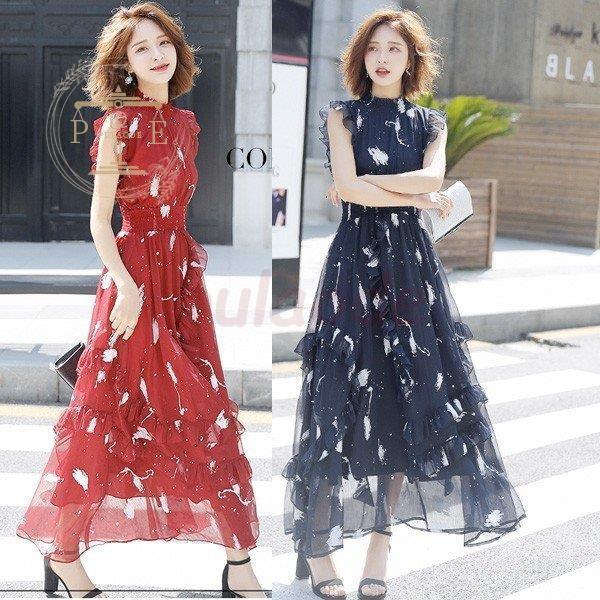人気 通販 マキシワンピ 夏ワンピ ワンピース マキシ丈ワンピース フィットリゾートワンピ 花柄ハイウエストマキシワンピ レディース ワンピース ロングスリーブ 通販ファッション Www Superavila Com
