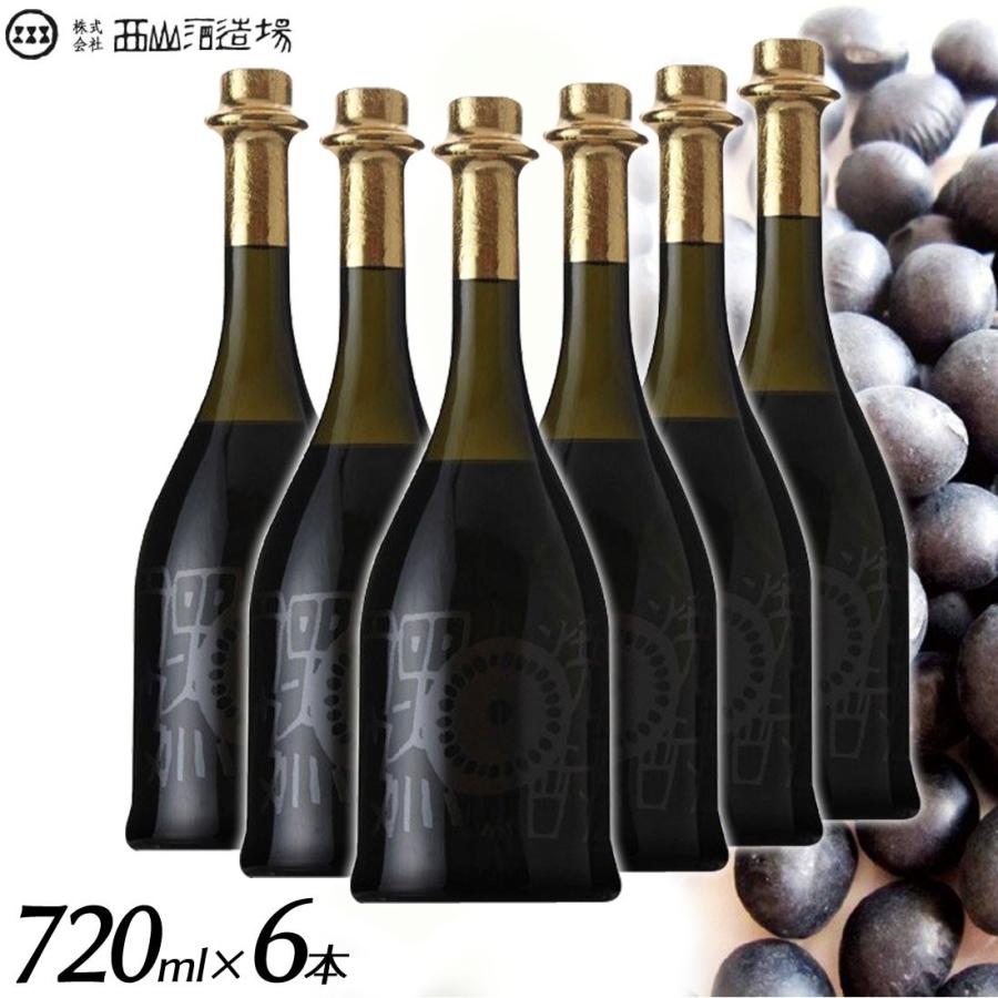 送料無料 焼酎6本 焼酎 希少 小鼓 黒丹波 くろたんば 720ml 黒豆焼酎 