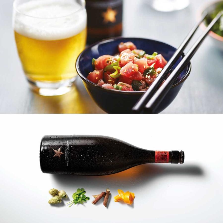 ビール イネディット INEDIT 750ml クリアケース・手提げ袋付き ロゼ おしゃれ スペイン ビール 輸入 海外 白ビール プレゼント DAMM社 贈り物 記念日 お祝い | Damm | 10