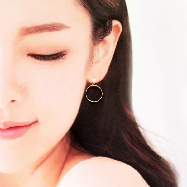 イヤリング フープ 痛くない 40代 50代 30代 カジュアル 揺れる 貼るピアス 18mm S3 貼るピアス専門店 神戸貼るピアス 通販 Yahoo ショッピング