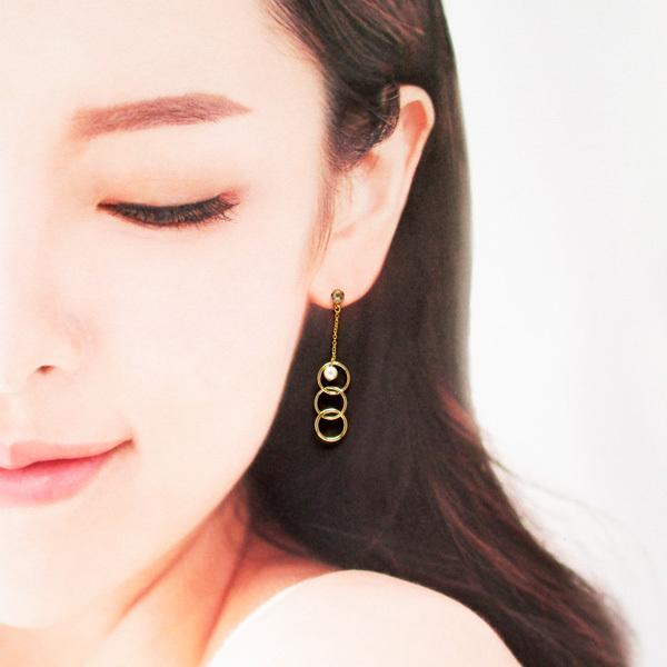 イヤリング 痛くない パール 40代 カジュアル 50代 30代 揺れる 貼るピアス S214 貼るピアス専門店 神戸貼るピアス 通販 Yahoo ショッピング