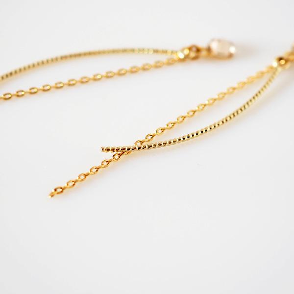 貼るピアス シンプル 揺れる イヤリング 痛くない カーブ＆ストレートライン |  | 04