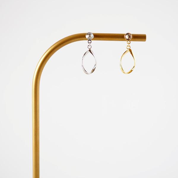 イヤリング 痛くない 揺れる フープ 50代 40代 シンプル 上品 |  | 04