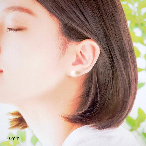 貼るピアス 花 パール イヤリング 痛くない 40代 上品 カジュアル |  | 05